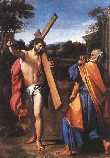 Annibale Carracci Jesus and Saint Peter Sweden oil painting art